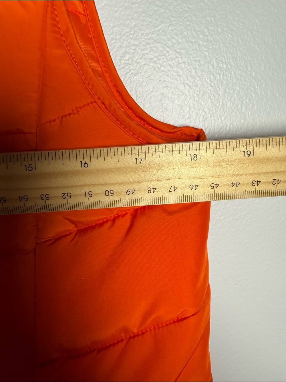 MICHAEL Michael Kors Bright Orange Quilted Puffer Vest - Picture 12 of 12